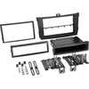 Image de 2-DIN Paneel geschikt voor met pocket Toyota Corolla 2009-2013 Kleur: Zwart