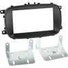 Image de 2-DIN Paneel geschikt voor Fiat 500X 2015-2019 Kleur: Zwart