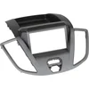 Image de 2-DIN Paneel geschikt voor Ford Transit 2014-2019 - Kleur: Zwart / Antraciet (METRA)