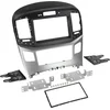 Image de 2-DIN Paneel geschikt voor Hyundai H1 2015-2019 Kleur: Zwart/ Zilver
