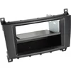 Image de 2-DIN Paneel geschikt voor Mercedes Benz C-Klasse/ CLC-Klasse met pocket Kleur: Zwart