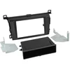 Image de 2-DIN Paneel geschikt voor met bakje Toyota RAV4 2013-2018 Kleur: Zwart