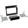 Image de 2-DIN Paneel geschikt voor Fiat Ducato 2016-2019 Facelift met Pocket Kleur: Piano Zwart