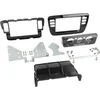 Image de 2-DIN Paneel geschikt voor Volkswagen up! / Seat Mii / Skoda Citigo 2011-2016 Kleur: Piano zwart