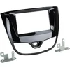 Image de 2-DIN Paneel geschikt voor Opel Karl 2017 - Kleur; Piano zwart