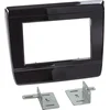 Image de 2-DIN Paneel geschikt voor Isuzu D-Max 2020-2022 - Kleur: pianozwart