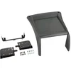 Image de 2-DIN Paneel geschikt voor Citroën Jumper - Fiat Ducato - Peugeot Boxer - bouwjaar: 2002-2006 - Kleur: antraciet