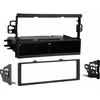 Image de 1-DIN radiopaneel met opbergvak Chevrolet/Pointiac/Suzuki zwart (METRA)