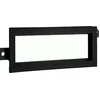 Image de 1-DIN radiopaneel Chrysler/Dodge/Plymouth zwart (METRA)