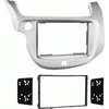 Image de 2-DIN radiopaneel Honda Fit/Jazz(GE) 2008-2015 zilver (METRA)