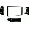 Image de 2-DIN radiopaneel met opbergvak Nissan Micra/Note/Versa zwart (METRA)