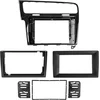 Image de 2-Din Paneel Kit 10  radio-omlijsting VW Golf VII 2012-2020, set voor 9 /7" apparaten, linksgestuurd
