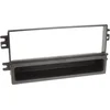 Image de 1-DIN Paneel geschikt voor met aflegbakje. Kia Carnival (UP/GQ) 2001-2005 Kleur: Zwart