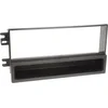 Image de 1-DIN Paneel geschikt voor met aflegbakje. Kia Sorento 2002-2006 Kleur: Zwart