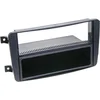 Image de 2-DIN Paneel geschikt voor met opbergvak Mercedes Benz C-Klasse/ CLK-Klasse/ G-Klasse/ Vito/ Viano - Kleur: Zwart