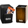 Image de Sela SE-061 Varios Cajon Brown bundel met rugzak, cajon-pad en lesmateriaal