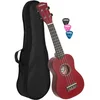 Image de Soprano Ukulele Linden Red (incl. Bag unpadded, 3 Picks) Physical