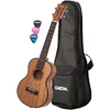 Image de Cascha HH 2048L linkshandige premium tenor ukelele met tas en plectra