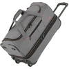 Image de travelite Reistas Trolley Basics Wheeled Duffle Grey / Orange Grijs 58cm