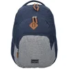 Image de Travelite Rugzak met Laptopvak   Lichtgewicht 22L Zwarte Backpack met Gewatteerde Rug & Veel Vakken - Blauw/Grijs