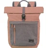 Image de Travelite Basics Rollup Backpack   Rugzak met Laptopvak 15,6" - Rose/Grey