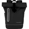 Image de travelite Vrije tijd rugzak Rugzak Basics Roll-Up Backpack Plane 19L Black Zwart