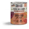 Image de MAC's Hondenvoer Natvoer Blik - 70% Rendier & Groente - 6 x 800g