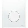 Image de Urinoir Bedieningsplaat TECE Loop Glas Wit 10,4x12,4 cm (met witte toets)