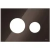 Image de Tece TECEloop - Frontplaat voor bedieningsplaat TECEloop, koffiebruin glas 9240678