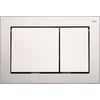 Image de Tece Base bedieningsplaat voor duospoeltechniek kunststof mat chroom