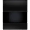 Image de Tece TECEsquare - Urinoir bedieningsplaat, zwart glas/zwart 9242809
