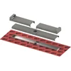 Image de Tece TECEdrailine-Evo - Douchegoot Evo 100 cm, met flens, beschermingsdeksel, rvs 601002