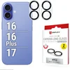 Image de Displex CamGlass All-In-One Camera Protector geschikt voor Apple iPhone 16 / 16 Plus / 17 - Clear