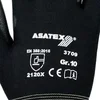 Image de ASATEX handschoenen zwart polyamide maat 9 - 3709/9
