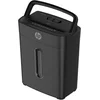 Image de HP OneShred 6CC Shredder - 6 Vel DIN A4 - P-4 / DIN66399 - Papierversnipperaar - 14 Liter - Inklapbaar handvat - Kantoor/ Thuis - Zwart
