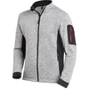 Image de FHB CHRISTOPH Herenvest Tricotfleece 79595 - Grijs-Zwart - XL
