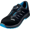 Image de Uvex 2 Veiligheidsschoen S1P BOA 25425 - Zwart/Blauw - 42