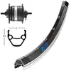 Image de Exal Zx19 Dynamo Shimano Dh3n31 26´´ Voorwiel Zwart 9 x 100 mm