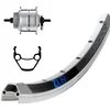 Image de Exal ZX 19 Front Wheel 28x1.75" Shimano DH3D30, zilver