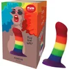Image de Fun Factory - Amor - Dildo met zuignap - Regenboog kleuren - Pride edition