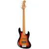 Image de Sadowsky MetroExpress Vintage M/J Bass Roasted Maple Tobacco Sunburst Transparant High Polish 5-snarige basgitaar met gigbag