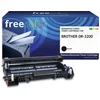 Image de Freecolor - Vervangt Brother DR-3200 Drum - Zwart - 25.000 pagina's - Compatible