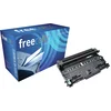 Image de Freecolor - Vervangt Brother DR-2100 Drum - Zwart - 12.000 pagina's - Compatible