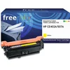 Image de Freecolor - Vervangt HP 507A (CE402A) Toner - Geel - 6.000 pagina's - Compatible