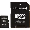 Image de (Intenso) 8 GB MicroSD geheugenkaart - Class 4 - 8GB - met SD adapter