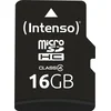 Image de (Intenso) 16 GB MicroSD geheugenkaart Class 4 - 16GB - met SD adapter (3403470)