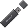 Image de (Intenso) Alu Line USB-stick - 64GB - USB 2.0 - antraciet