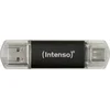 Image de (Intenso) Twist Line USB-stick 128GB - USB-A en USB-C 3.2 Super Speed