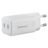 Image de (Intenso) W40CC 40W USB-C GaN lichtnetadapter - 2x USB-C - GaN - wit (7804012)