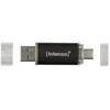 Image de Intenso Twist Line USB-stick Retail 256 GB Antraciet 3539492 USB-C 3.2 Gen 1, USB-A 3.2 Gen 1